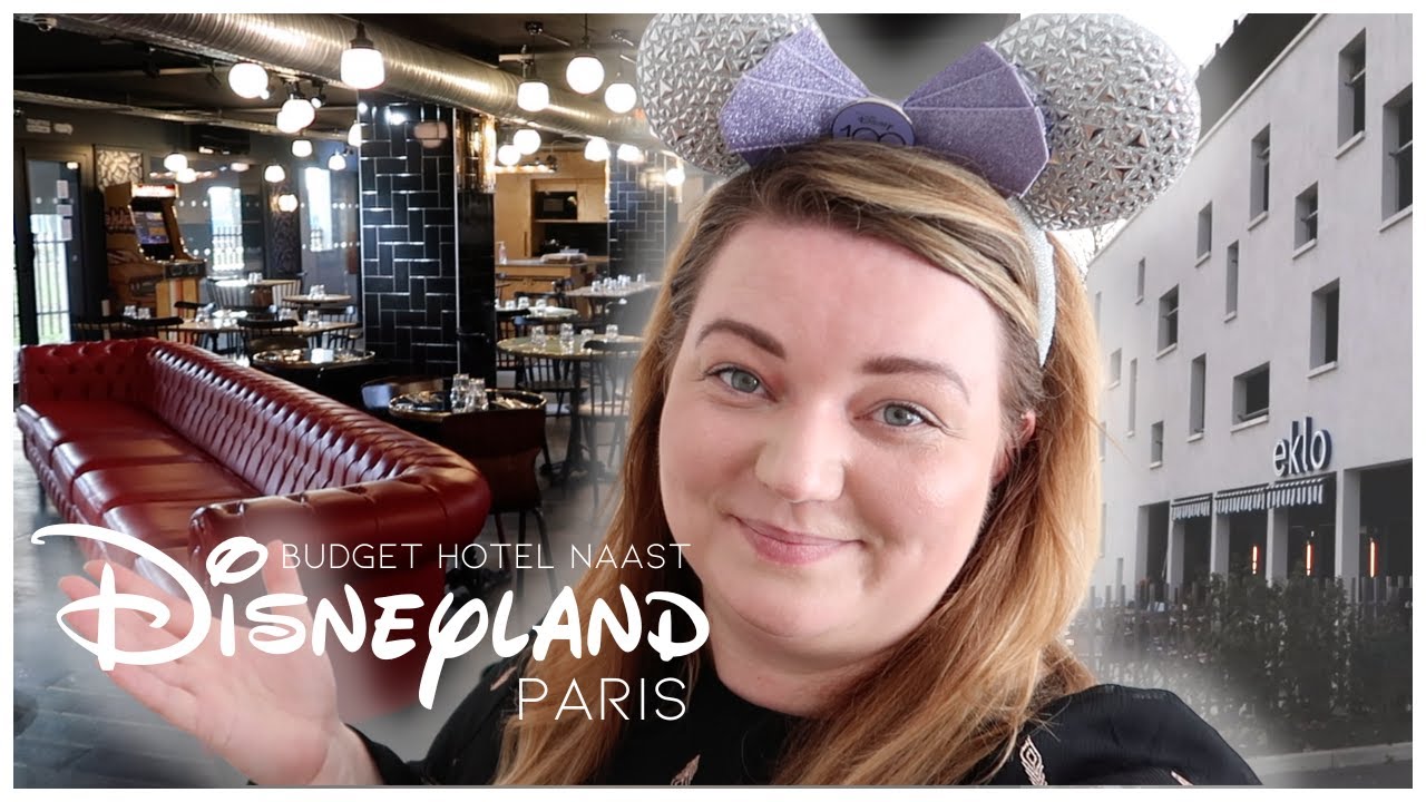 BUDGET HOTEL NAAST DISNEYLAND PARIS! | HOTEL EKLO VOLLEDIGE TOUR - 3 KAMERS GETEST