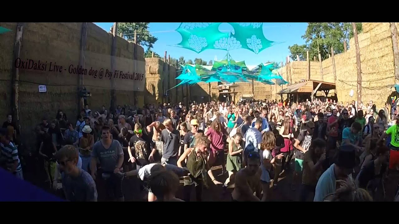 OxiDaksi live - Golden Dog @ Psy-Fi Festival 2015