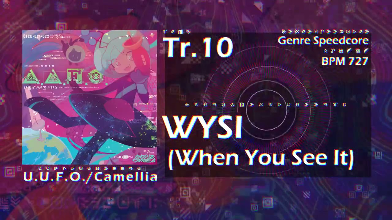 [U.U.F.O.] Tr.10 WYSI (When You See It) [BPM727]