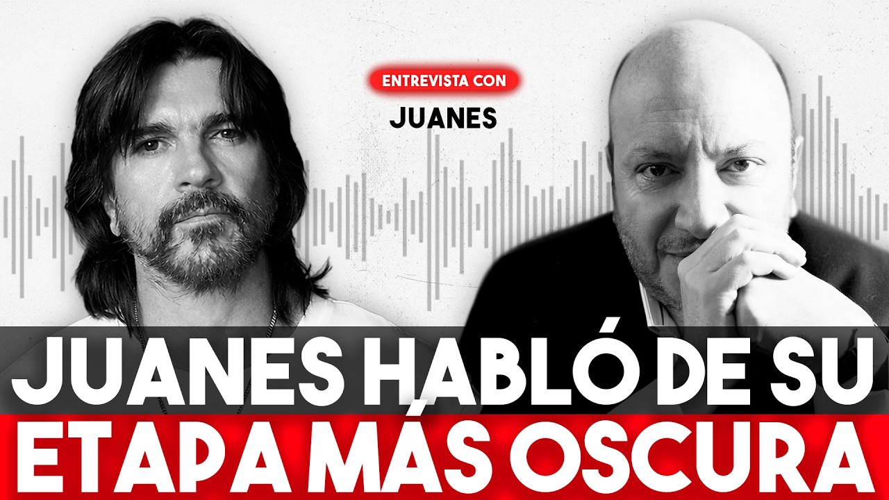 Juanes REVELA su CRISIS más profunda: “Hubo un momento en que odiaba mi propio arte”