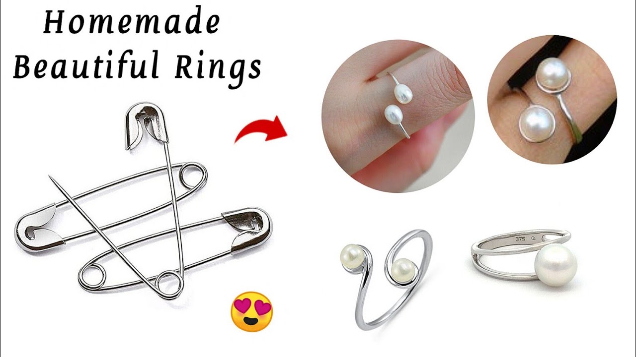 How to make beautiful rings😍🥰/diy homemade love ring/diy rings/easy ring making/homemade rings