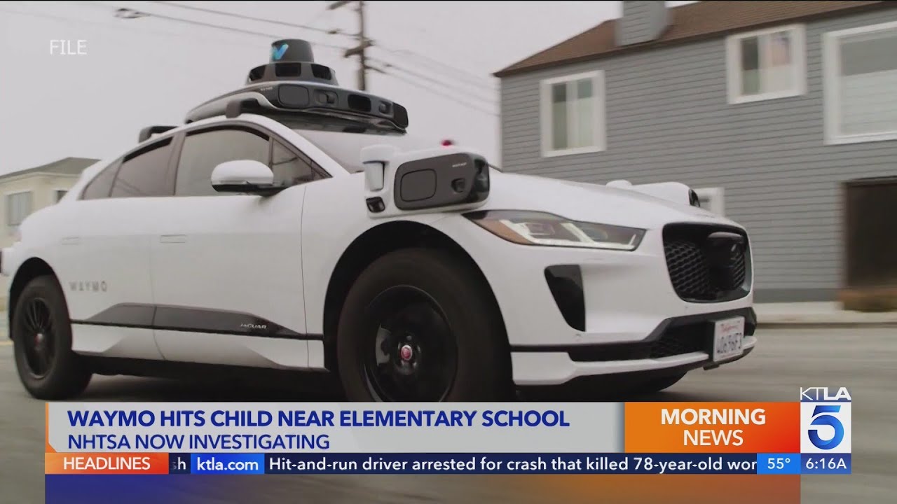 Waymo under investigation after self-driving car hits child in Santa Monica