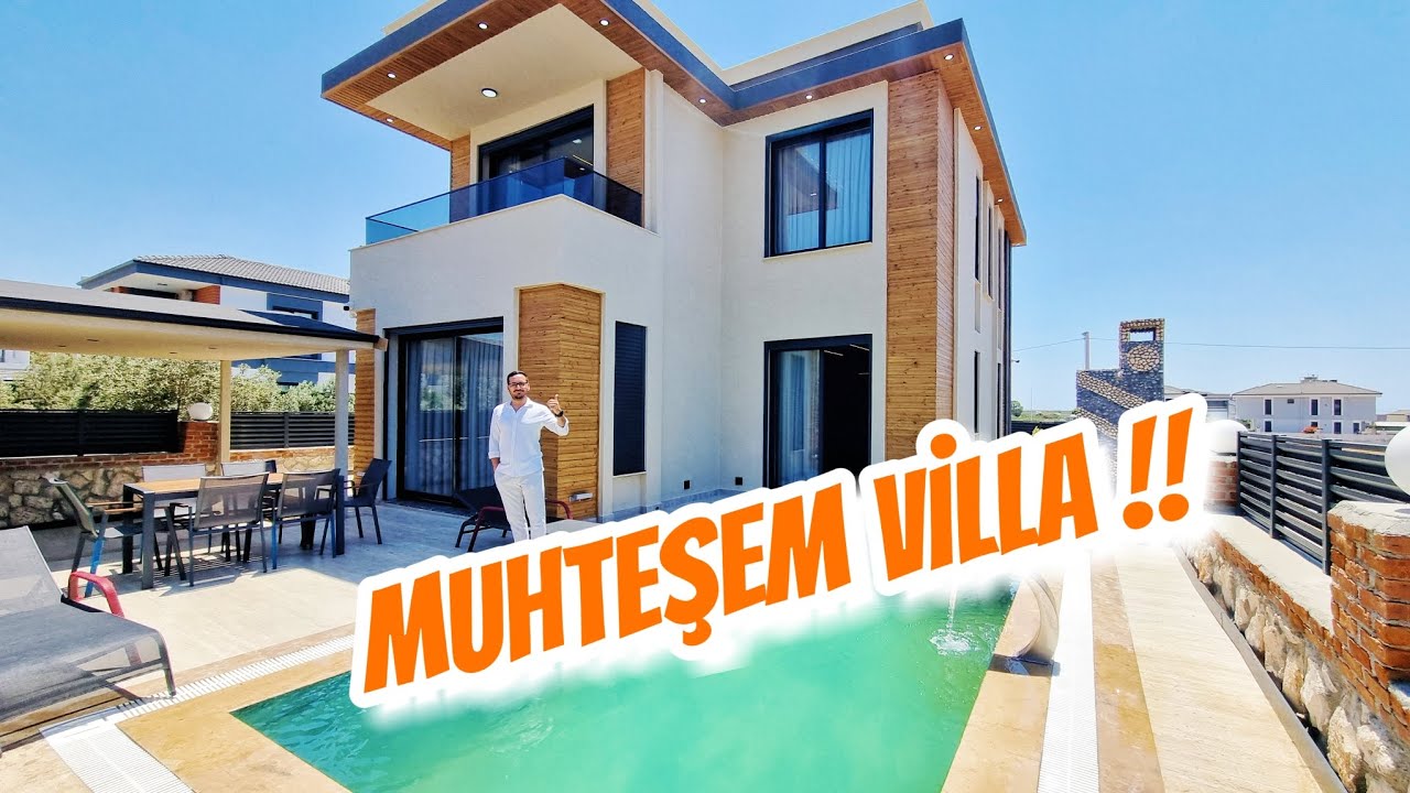 DİDİMDE SATILIK MUHTEŞEM LÜX VİLLA !!