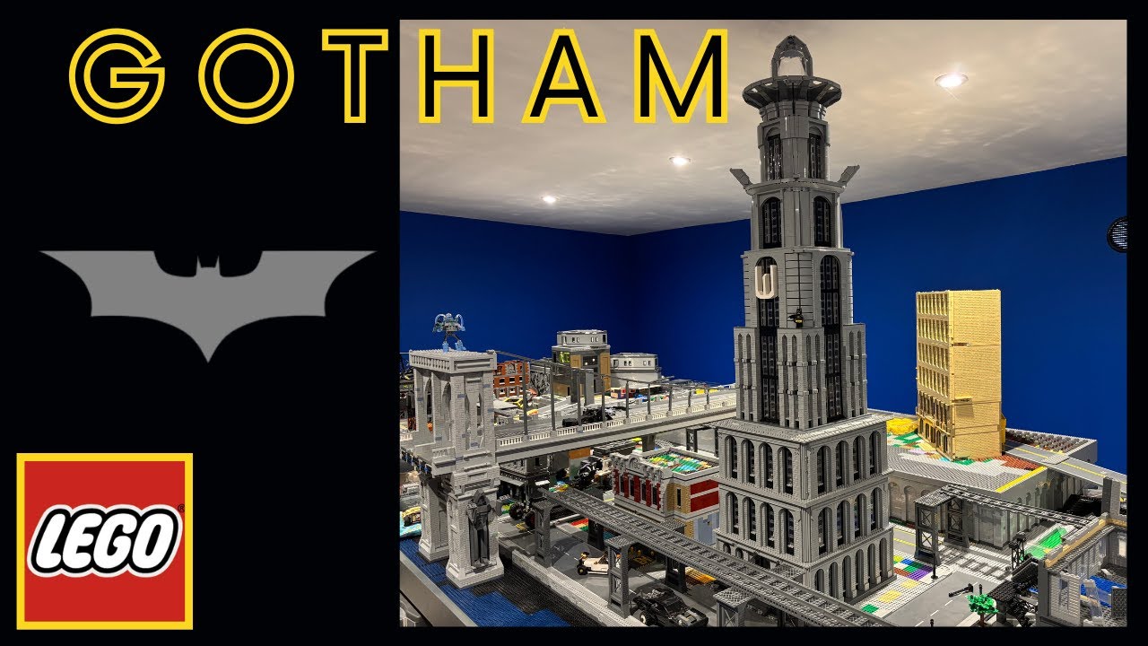 Building Gotham City in LEGO - The Old Wayne Tower