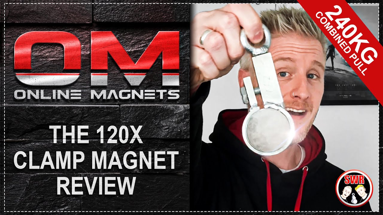 Online Magnets 120X™ 240KG Fishing Magnet, Unboxing and Review