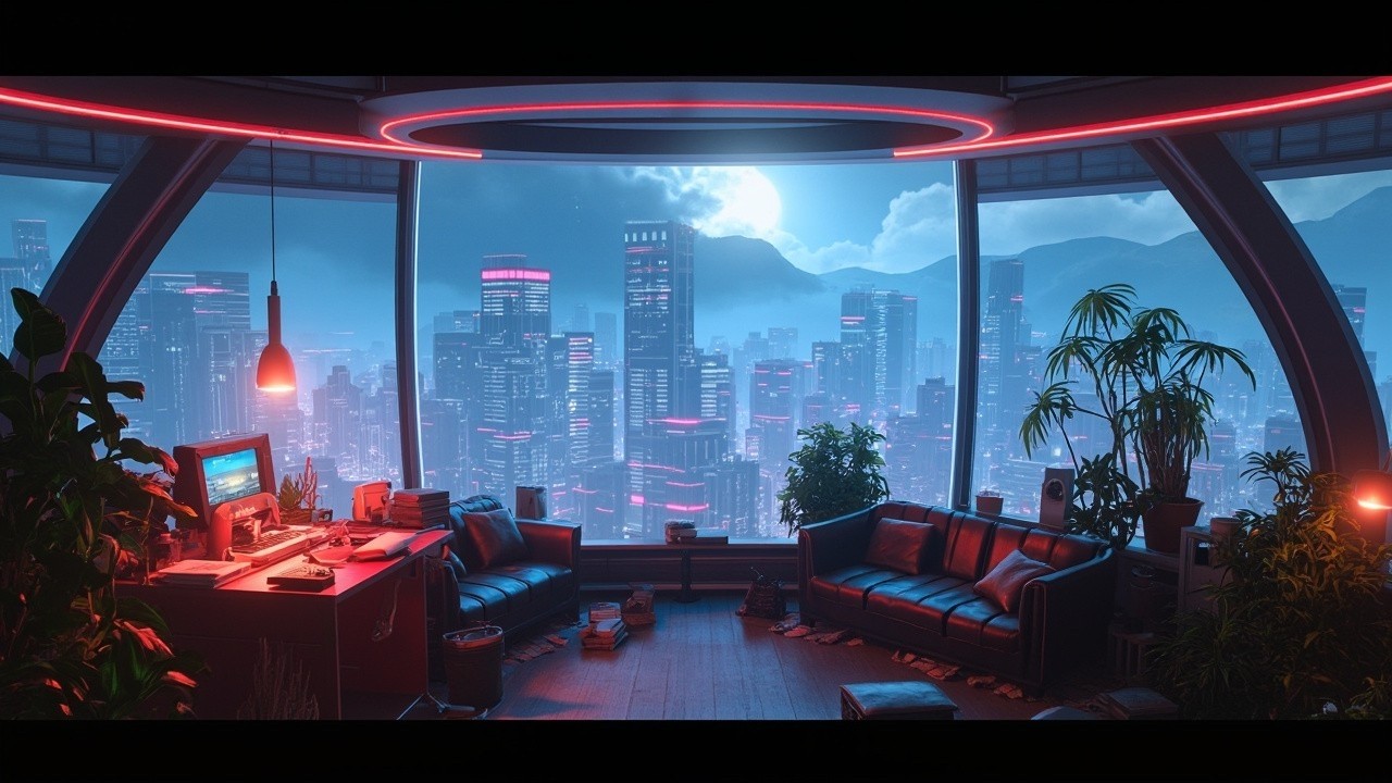 Living in a High-Rise 🌧️ LoFi Beats for Rainy Nights & Deep Thought