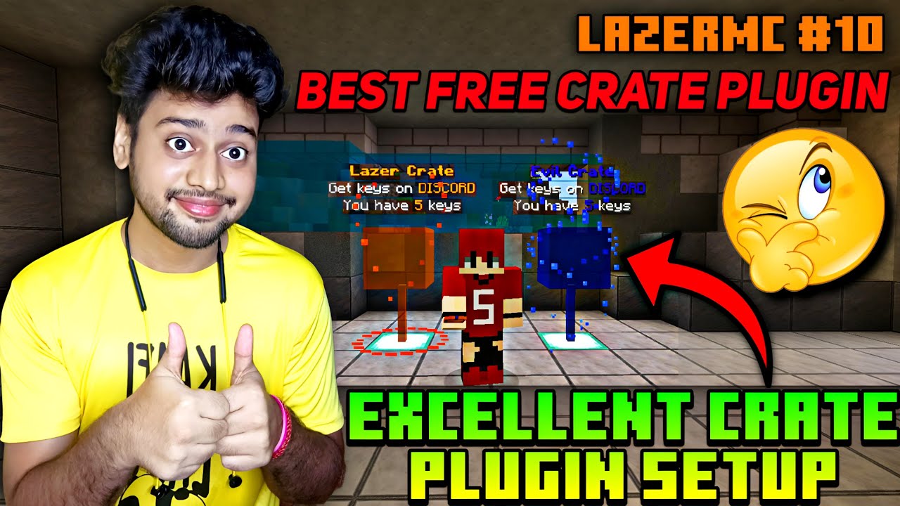 How To Add & Use Excellent Crates Plugin | Excellent Crates Plugin Tutorial | LazerMC #10