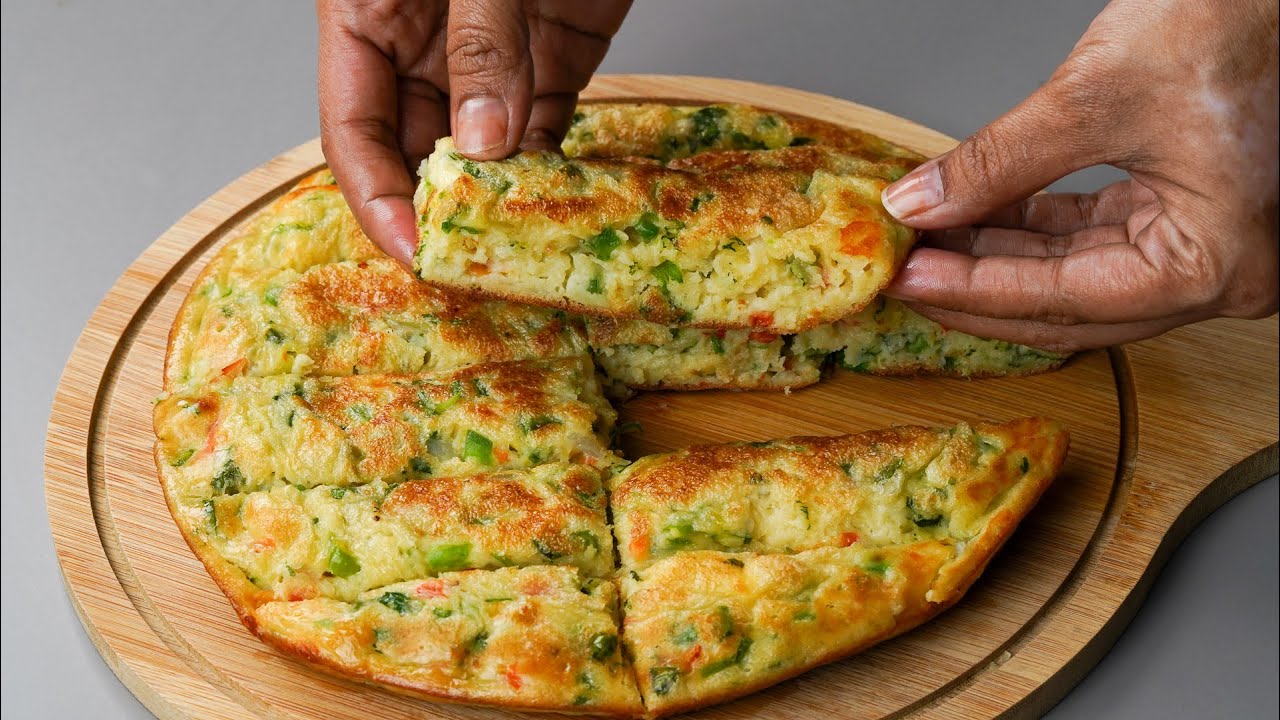Egg Cheese Paratha | Liquid Dough Vegetable Cheese Paratha | Egg Cheese Bread Recipe | Snacks Recipe