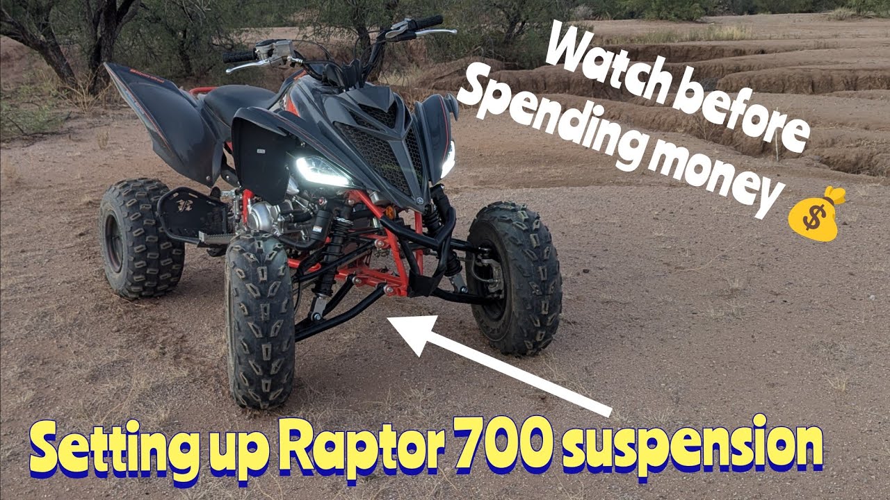 How to setup suspension on a Raptor 700r or SE before spending money on a revalve try this first!