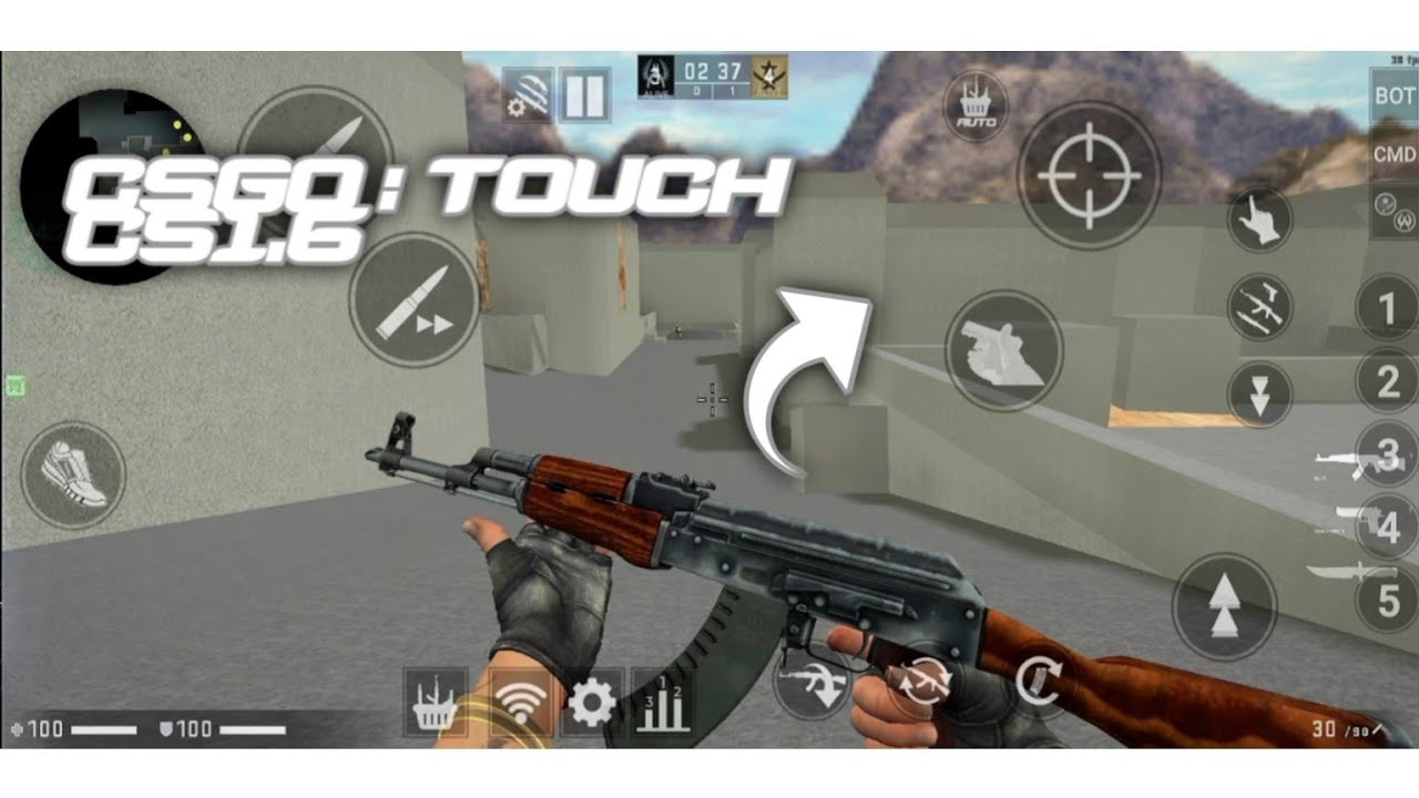 NEW CSGOSTYLE TOUCH (cs16,csmix,csmoe,cswge)