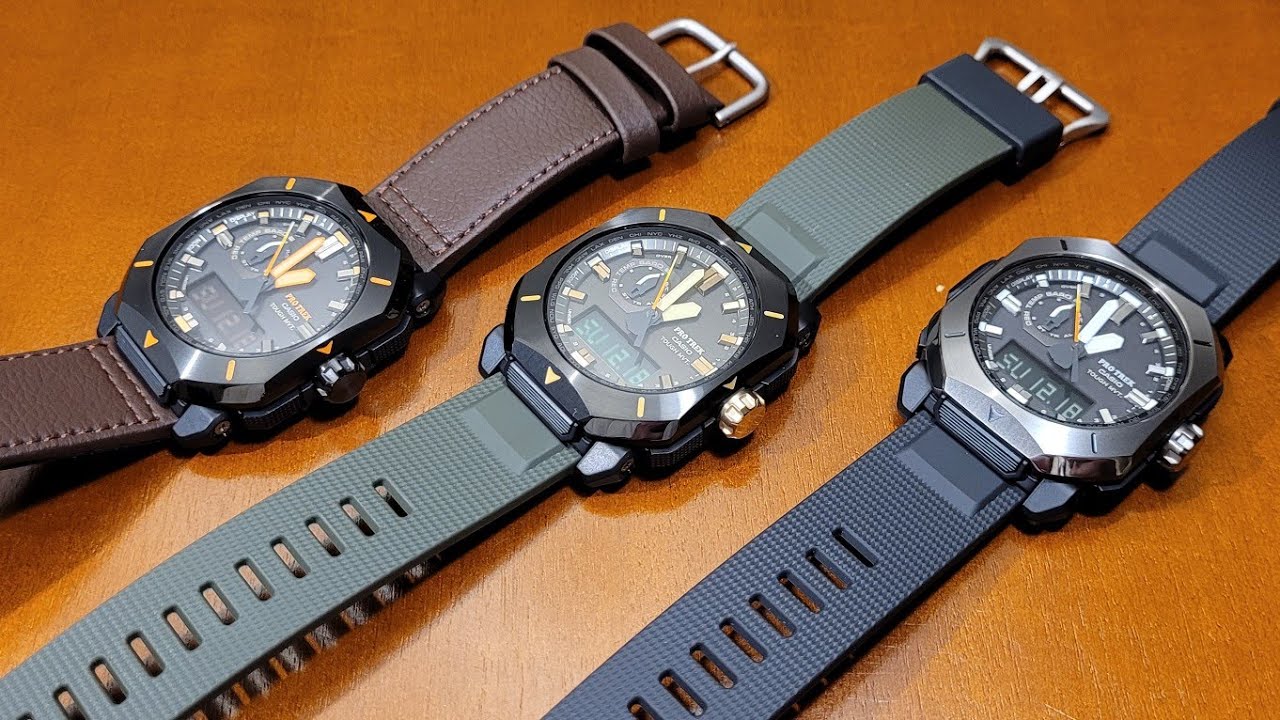 Casio Pro Trek PRW-6900YL-5, PRW-6900Y-1, PRW-6900Y-3 - recenzja, por&oacute;wnanie i przymiarka [PL]