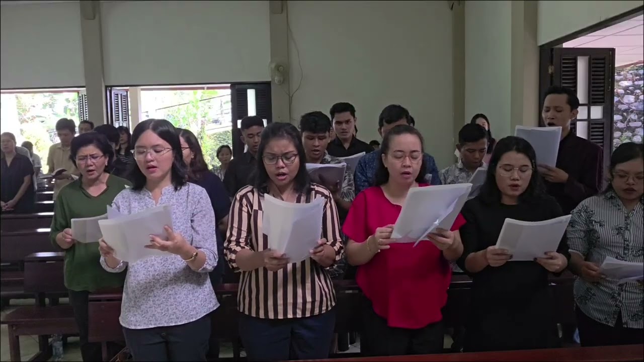Tuhan Kasihanilah & Kemuliaan (Misa Kita 4) - Koor Senandung Kasih | Tugas di Gua Maria Kaliori