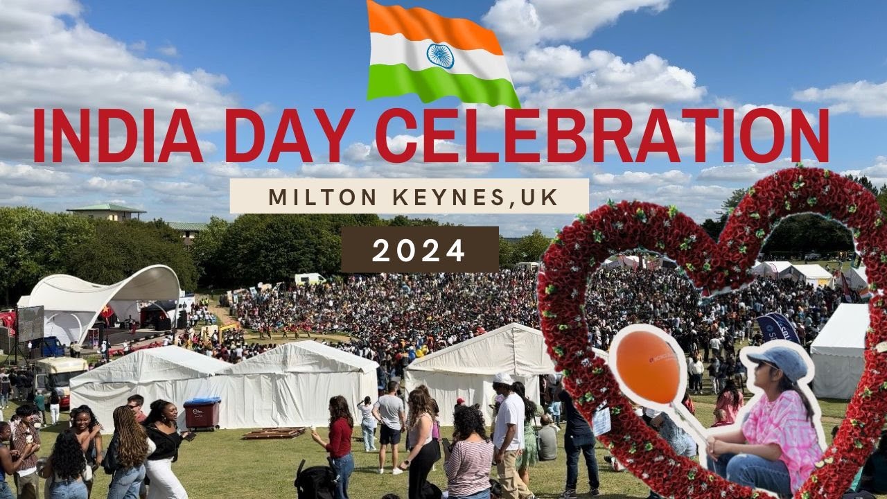 India Day : Milton Keynes 2024 | Celebrating Indian Culture in the UK 🇮🇳 🇬🇧