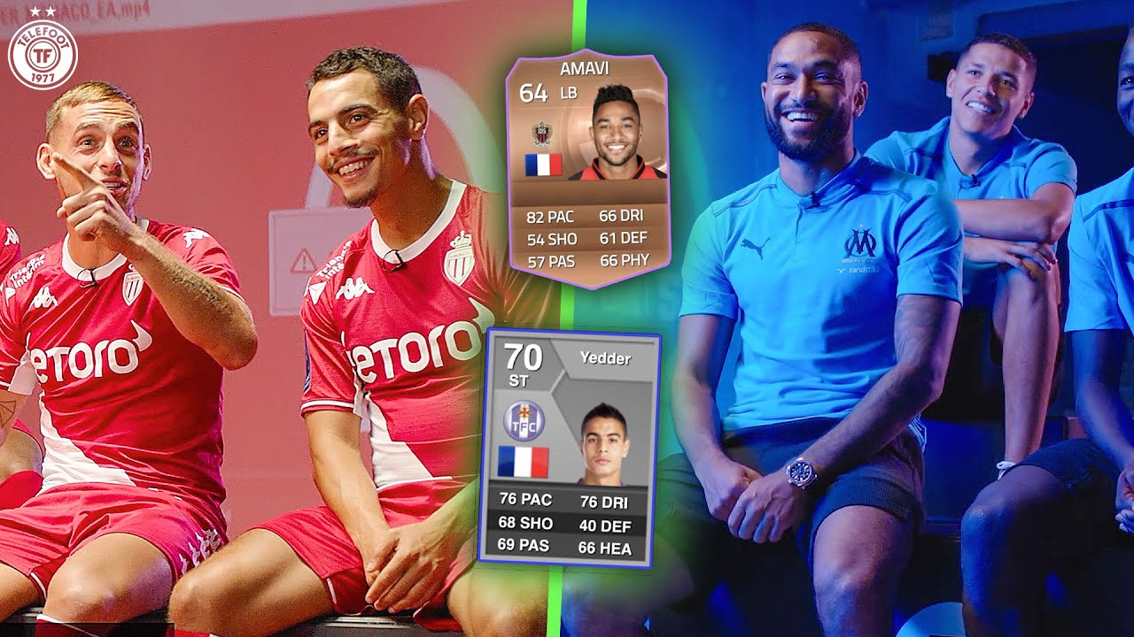 Les joueurs de Ligue 1 RÉAGISSENT à leur PREMIERE NOTE sur FIFA !