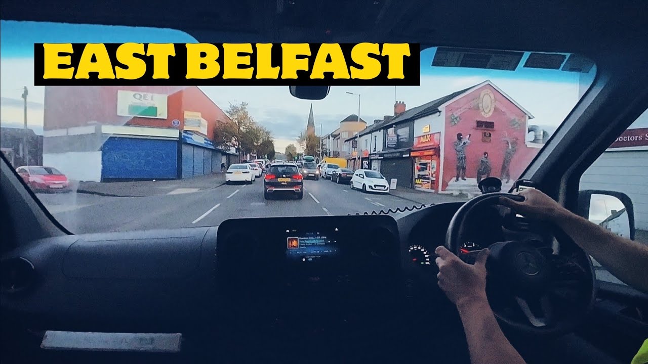 BELFAST DRIVING TOUR...journey around East Belfast in the late afternoon/early evening
