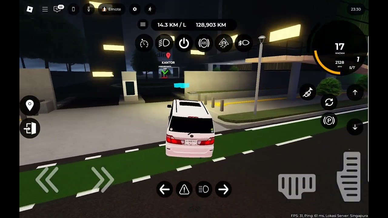Mudahkan cara mobil pargoy.