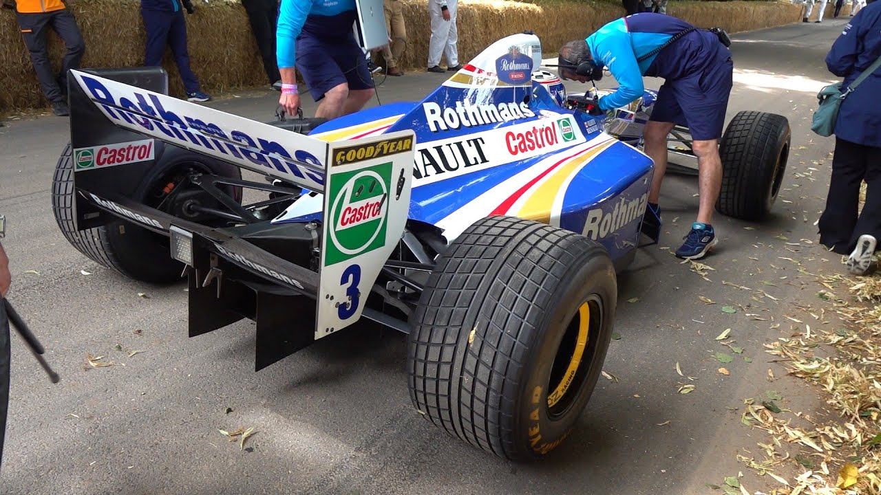 1997 Rothmans Williams-Renault FW19 ex. Villeneuve - PURE SOUNDS! @ Goodwood Festival of Speed!