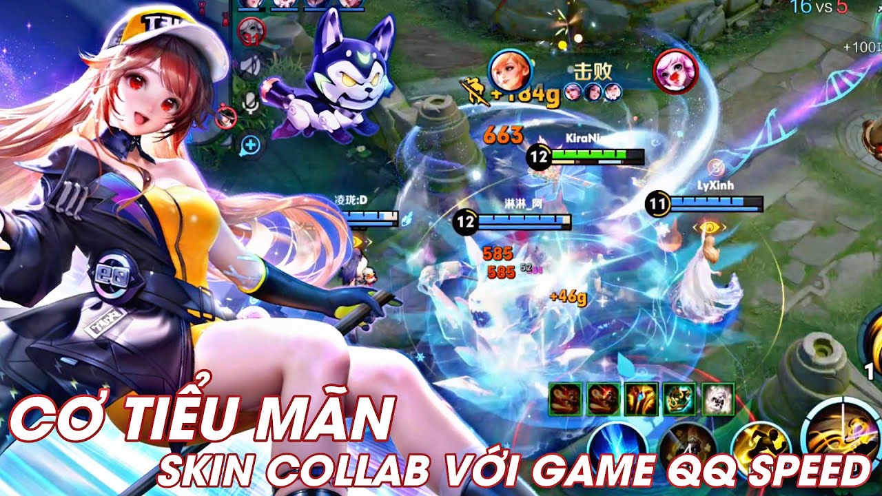 [ Honor of Kings/VGVD ] Cơ Tiểu Mãn Đang Dần Mất Bóng Khỏi Meta (Phi Xa Tiểu Quýt Tử)