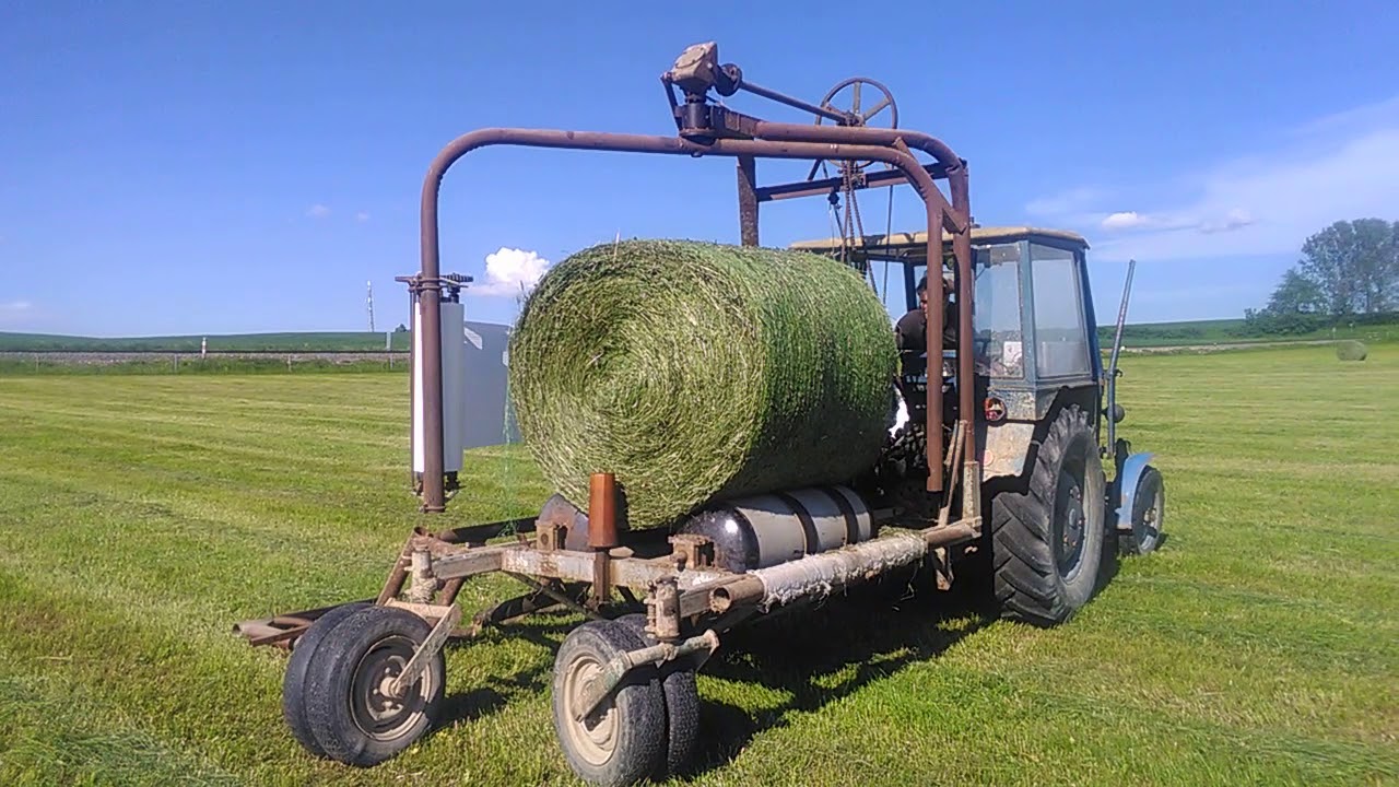 Balení senáže