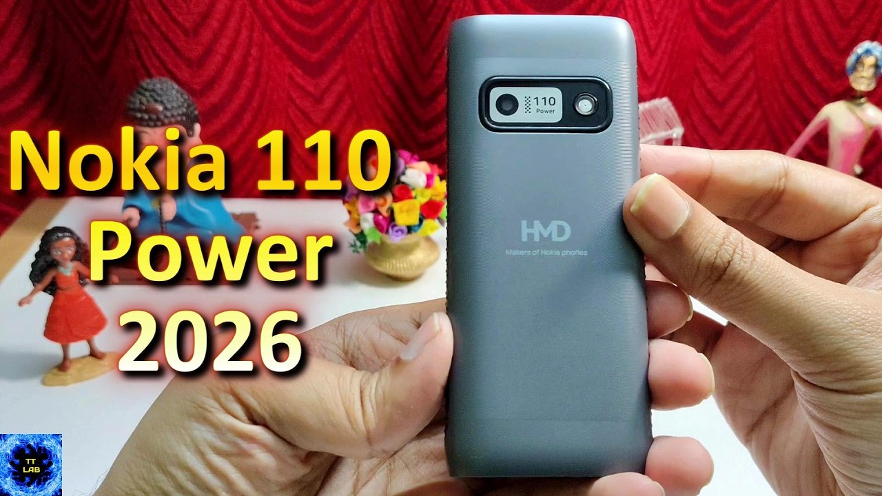 Nokia 110 Power 2026 Unboxing & Review with First Impression | HMD Nokia 110 Power Review |