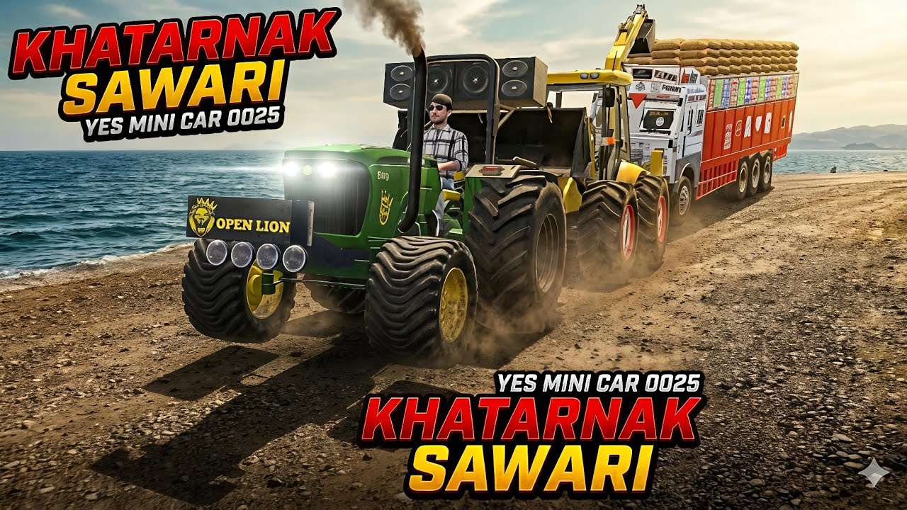 JCB Fail 😱 John Deere Tractor Ne Bachaya Truck! 💪🔥