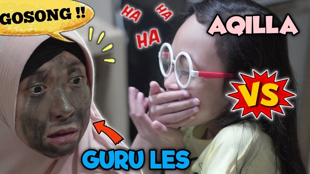 Aqilla VS Guru Les 😄 Drama Parodi Aqilla's Diary