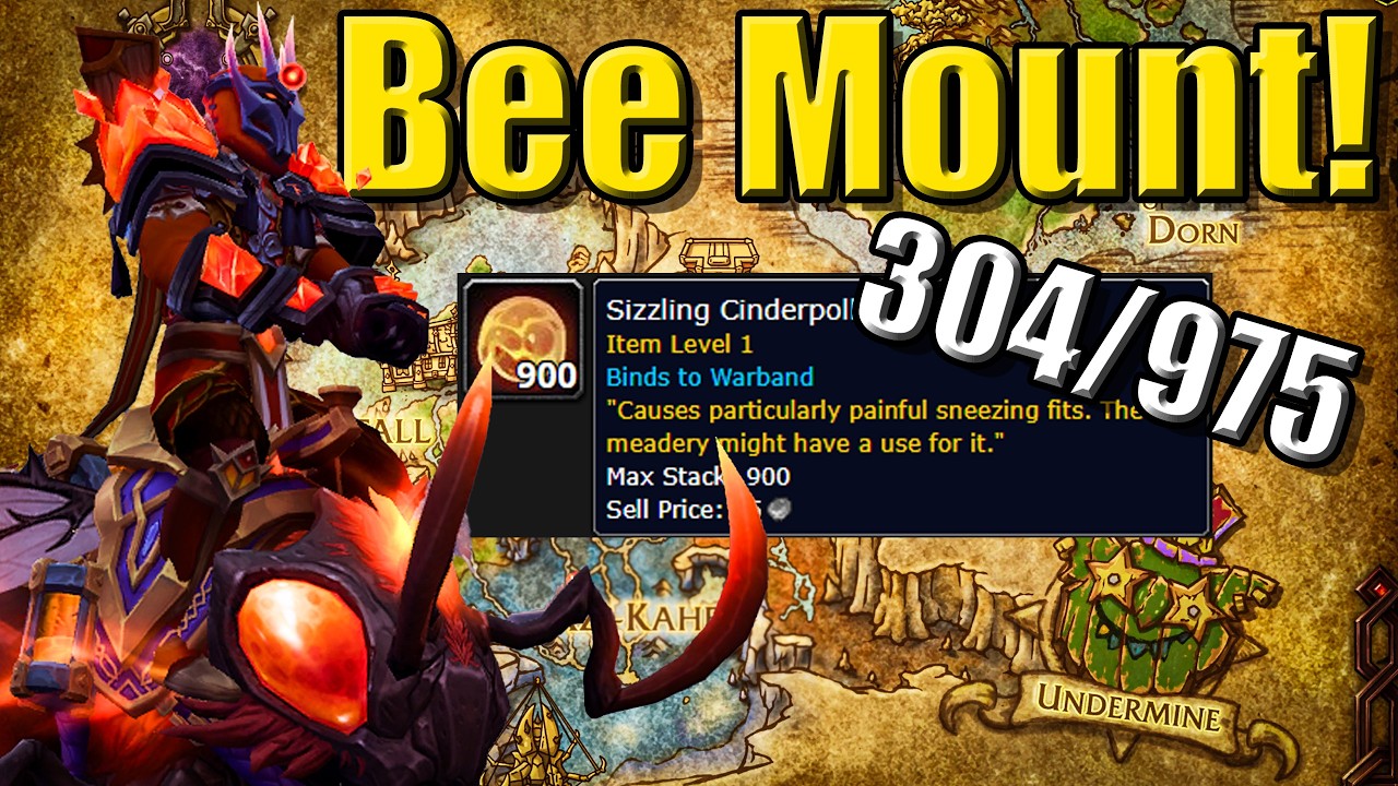 Grinding for the Bee Mount While Stuck in TWW! - LIVE 100.0% Completion of WoW