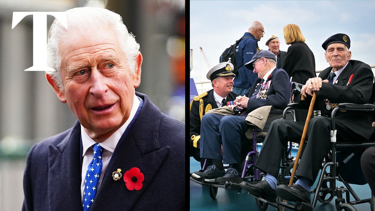 LIVE: King Charles attends 80th D-Day ceremony in Portsmouth