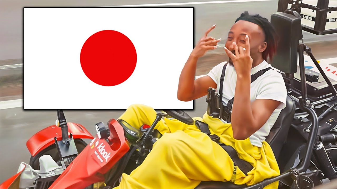 Annoying Goes Go Kart Racing In Japan!