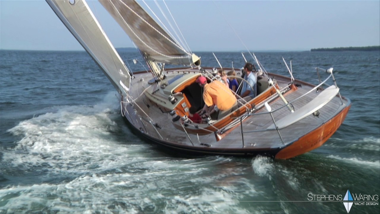 Stephens Waring 50 -- Spirit of Tradition sloop -- Hoi An