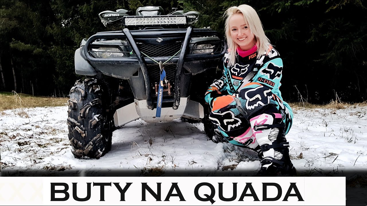 Jakie ubrać buty do jazdy quadem? | Poradnik Quadowca #8