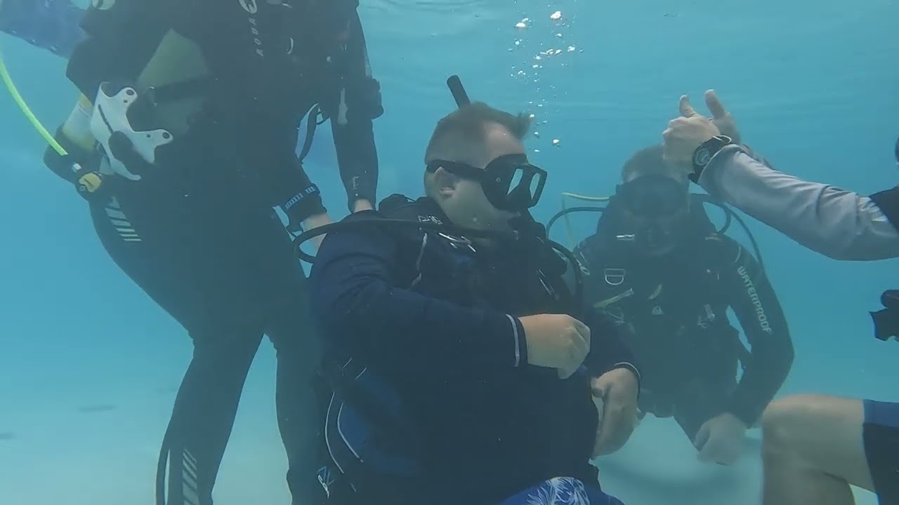Scuba Discovery with Saguaro Scuba -AKA Adapted Diving!