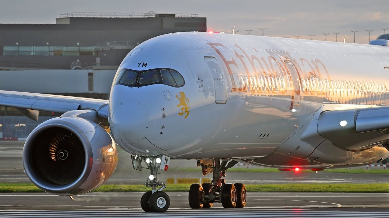 MAGICAL SUNRISE Planespotting at Dublin Airport [DUB/EIDW]