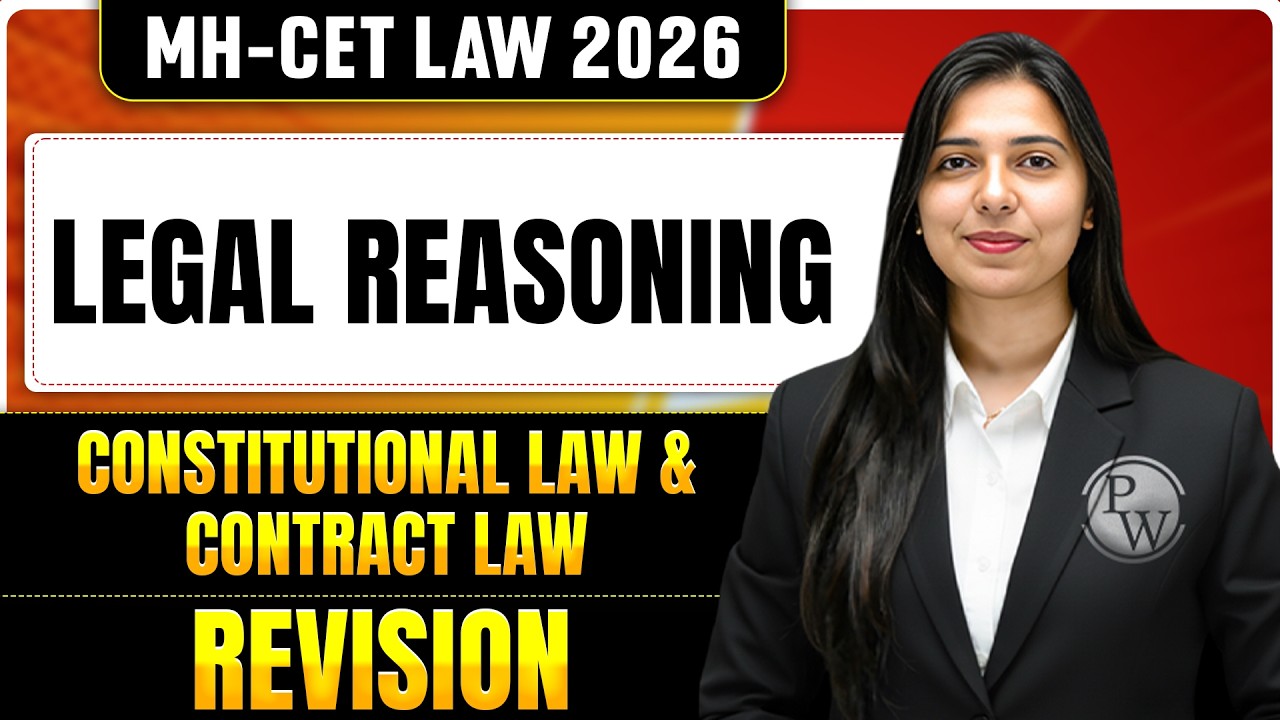 Legal Reasoning One Shot for MH-CET LAW 2026 | Complete Exam Revision | Full Revision & Preparation