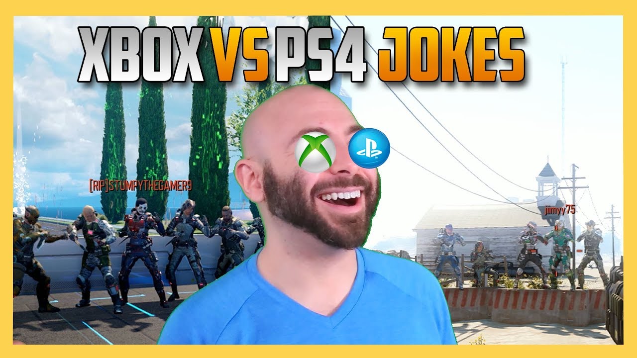 Xbox vs PS4 Jokes in Black Ops 3! | Swiftor