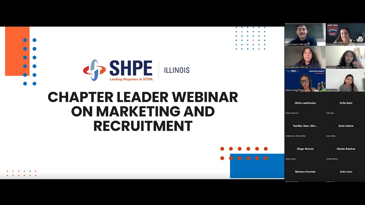 Marketing and Recruitment Strategies- Student Chapter
