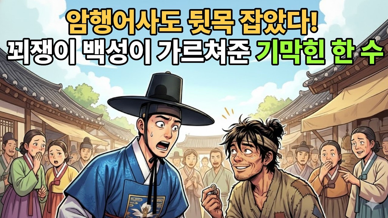 암행어사도 뒷목 잡았다! 꾀쟁이 백성이 가르쳐준 기막힌 한 수 | 오디오북 | 야담
