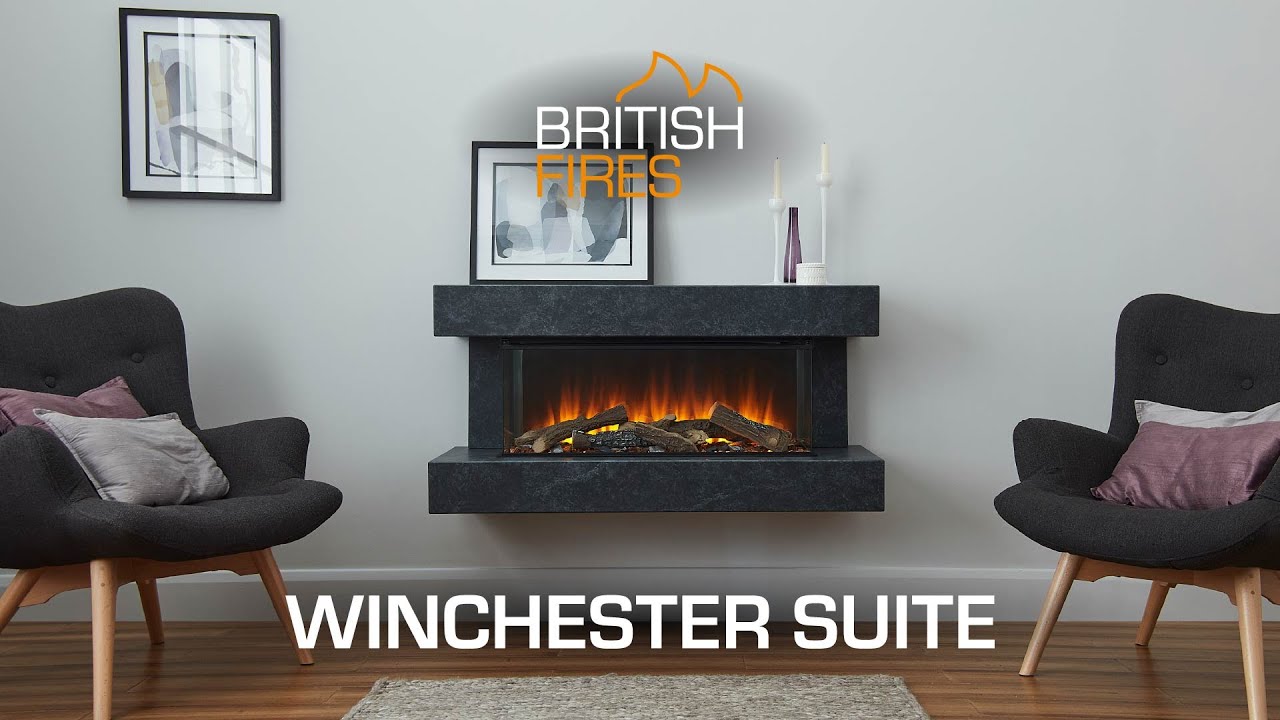 British Fires - Winchester LED Electric Suite