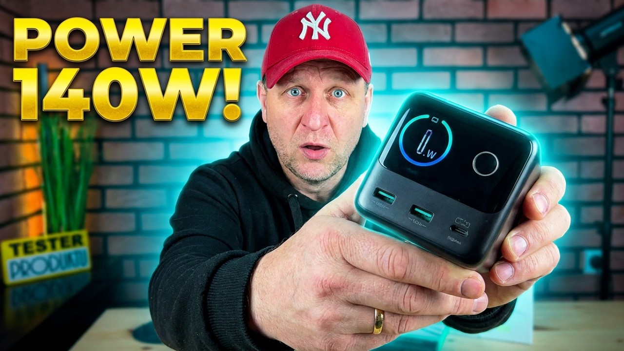 Czy ta ładowarka 140W naprawdę zastąpi 5 innych? – test w praktyce