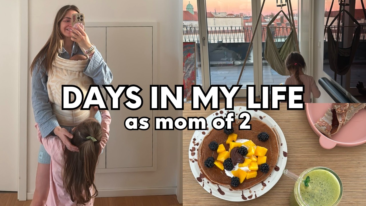 Mama Vlog - 4 Wochen nach Geburt mit Baby & Kleinkind!
