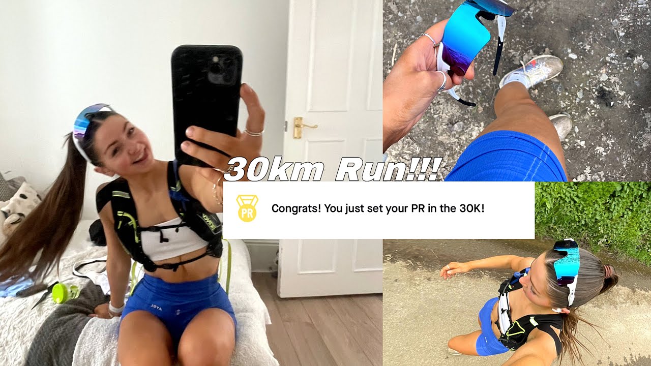 RUN 30KM WITH ME | Long Run Sunday Vlog
