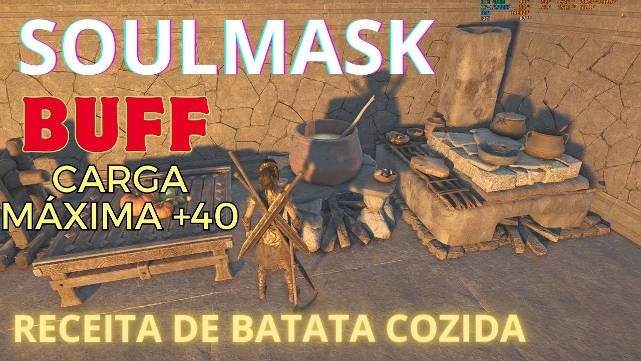 SOULMASK - BATATA COZIDA (Alimento para Buffar Peso Máximo)