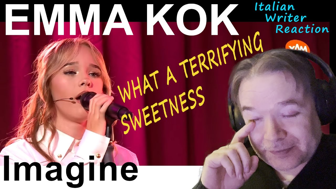 EMMA KOK - IMAGINE (John Lennon) - WRITER reaction