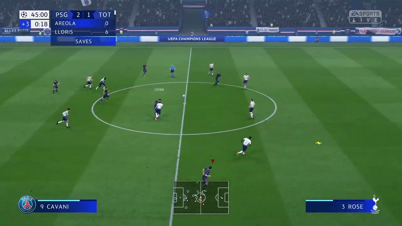 PSG vs Spurs🎮