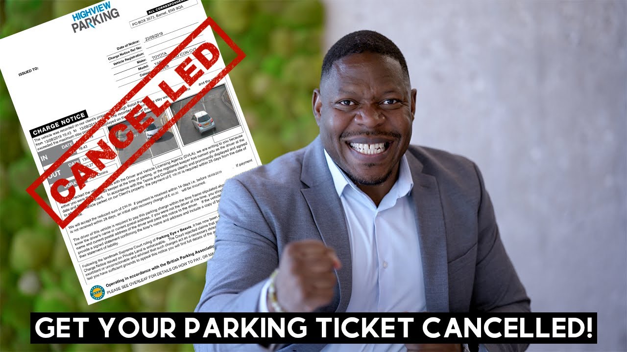 How to get a UK Parking Ticket CANCELLED for 5&pound;? This is how the 5&pound; appeal letter works.