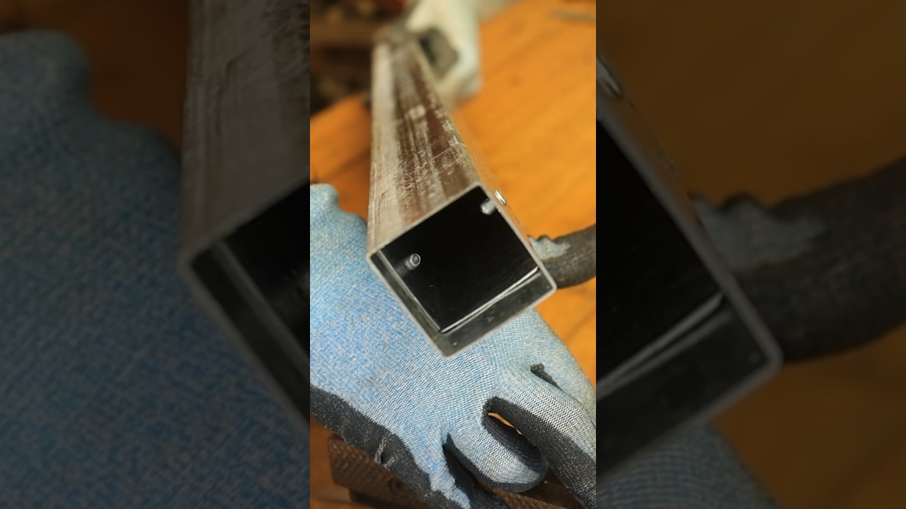 How to Joint Square tube without Welder #ideas #metal #welding