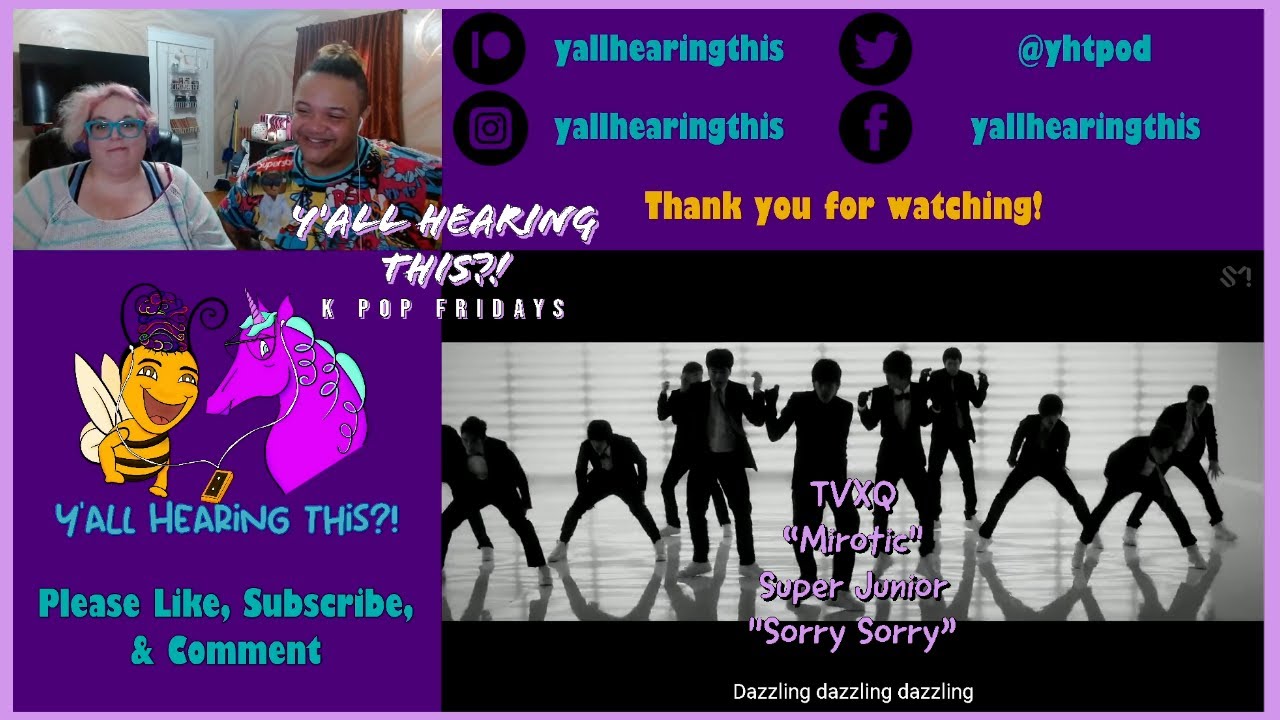 New Groups! First Time Reaction TVXQ 