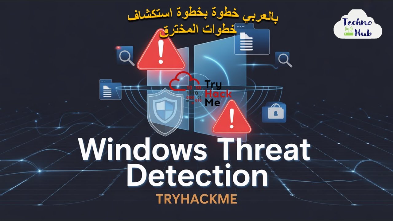 🔍 كيف تكتشف الهجمات على Windows؟ | Windows Threat Detection 1