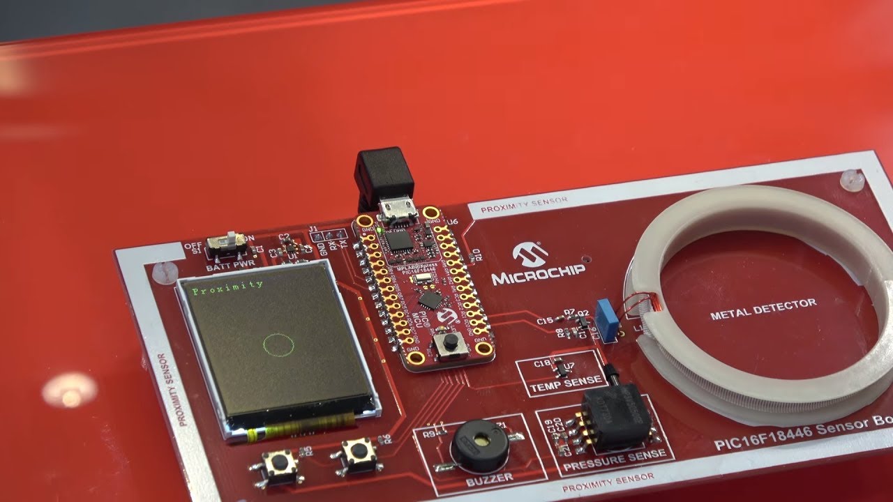 Microchip PIC16F18446 with 12bit ADC, Computation, ATMEGA4809 8-bit high-performance AVR RISC CPU