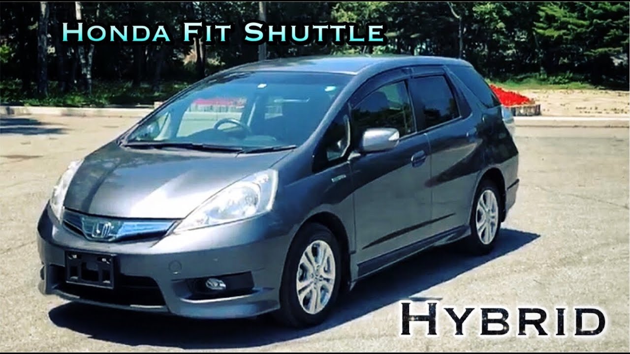 😍Honda Fit Shuttle Hybrid🔥 убийца 😱 Toyota Corolla Fielder !
